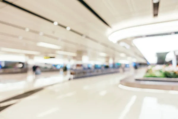 Borrão abstrato e terminal do aeroporto desfocado — Fotografia de Stock