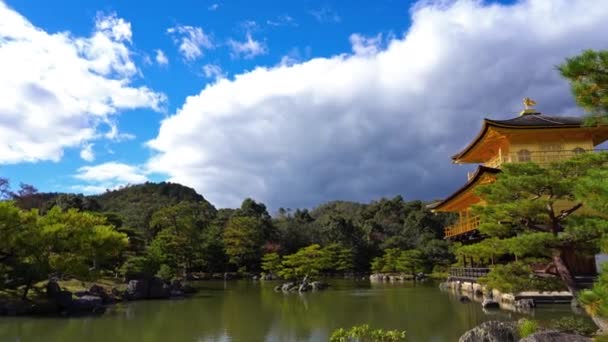 Imágenes Escénicas Hermosa Pagoda Japonesa Tradicional — Vídeos de Stock