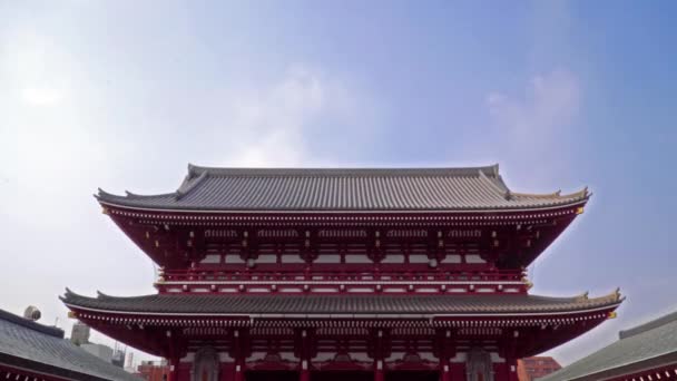 Imagens Cênicas Belo Pagode Japonês Tradicional — Vídeo de Stock