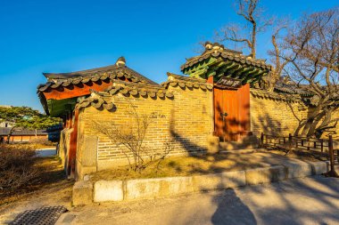 Alace Sarayı landmark Seoul City Güney Kore bina güzel mimari