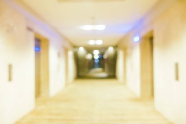 Soyut bulanıklık ve arka plan için otel lobisi.