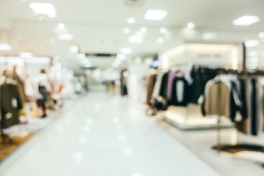 Soyut bulanıklık ve ufuk lüks alışveriş merkezi mağazası iç arka planı için