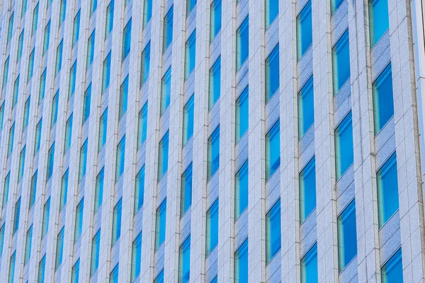 Schöne Architektur Wolkenkratzer Bürogebäude Mit Glasfensterform — Stockfoto