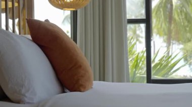 otel yatak odası lüks iç görüntüleri