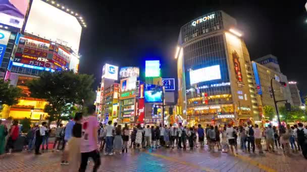 Riprese Panoramiche Della Moderna Megalopoli Città Asiatica — Video Stock