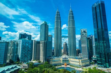 Malezya'da Kuala Lumpur City seyahat için dış bina güzel mimari