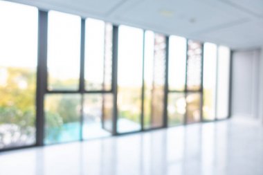 Soyut bulanıklık ve ufuk otel lobi ve salon iç arka planı için