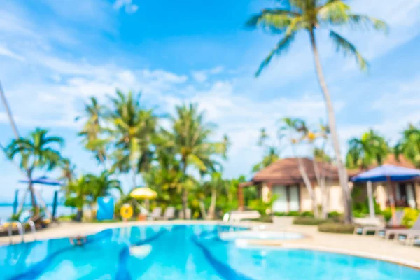 Bulanıklık Lüks Otel Ufuk Açık Yüzme Havuzunda Soyut Tatil Seyahat — Stok fotoğraf