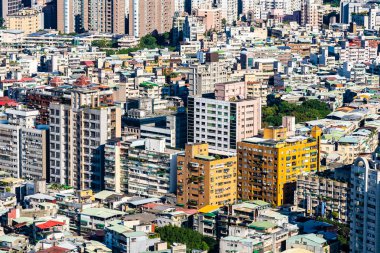 Tayvan taipei City dış dokular bina güzel mimari