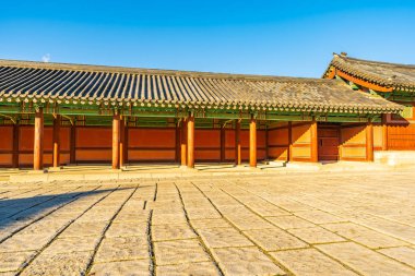 Alace Sarayı landmark Seoul City Güney Kore bina güzel mimari