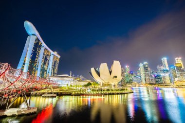 Gökdelen marina defne Singapur City çevresinde bina güzel mimari