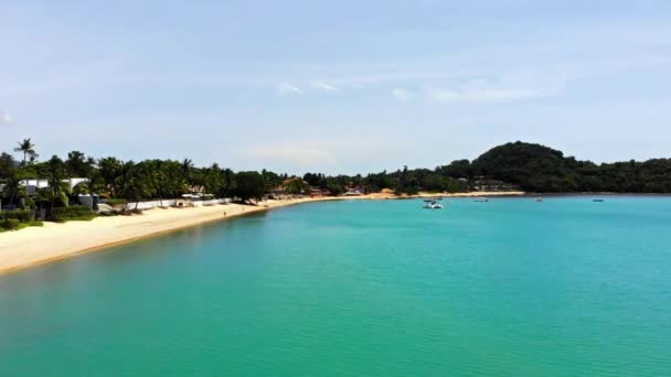 Imágenes Tranquilas Hermoso Mar Ondulado — Vídeos de Stock