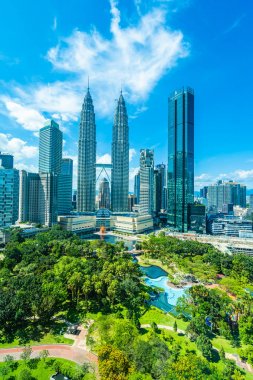 Malezya'da Kuala Lumpur City seyahat için dış bina güzel mimari