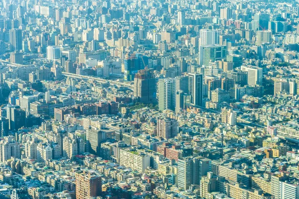 Prachtige Architectuur Bouwen Skyline Van Stad Van Taipei Taiwan — Stockfoto