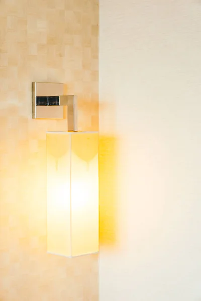 Licht Lampe Dekoration im Raum — Stockfoto