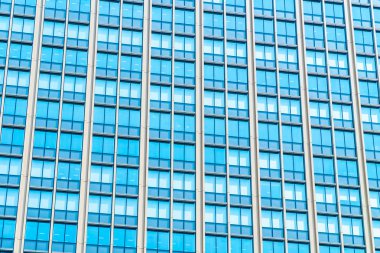 Güzel mimari iş ofis pencere cam desenli gökdelen şehir Binası