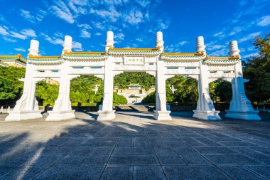 Taipei n dönüm noktası dış bina güzel mimari