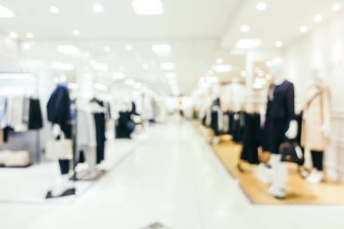 Soyut bulanıklık ve ufuk lüks alışveriş merkezi mağazası iç arka planı için