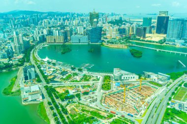 Bina Cityscape macau şehirde güzel mimari