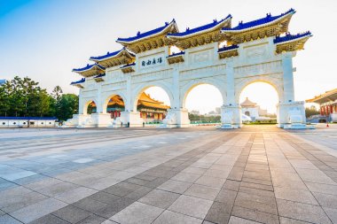 Güzel mimari yapı ve Simgesel Yapı chiang kai-shek memorial hall taipei City Tayvan