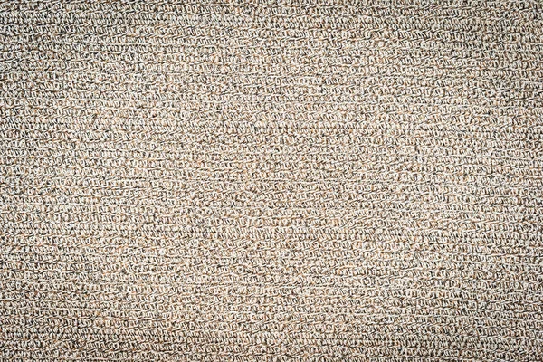 な抽象的な面と茶色の色綿と背景のための生地のテクスチャ — ストック写真
