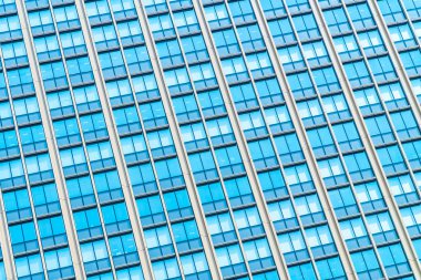 Güzel mimari iş ofis pencere cam desenli gökdelen şehir Binası