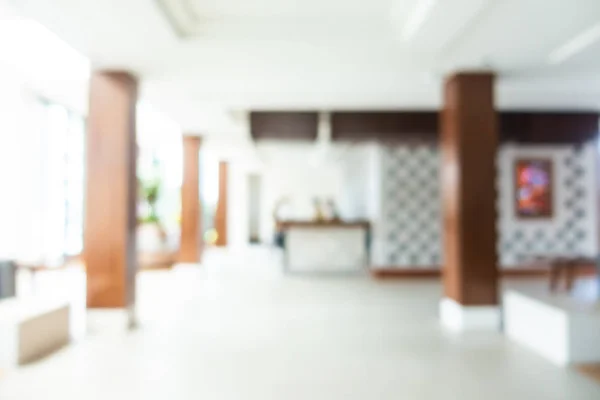 Abstract blur and defocused hotel lobby and hall interior for background