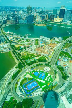 Bina Cityscape macau şehirde güzel mimari