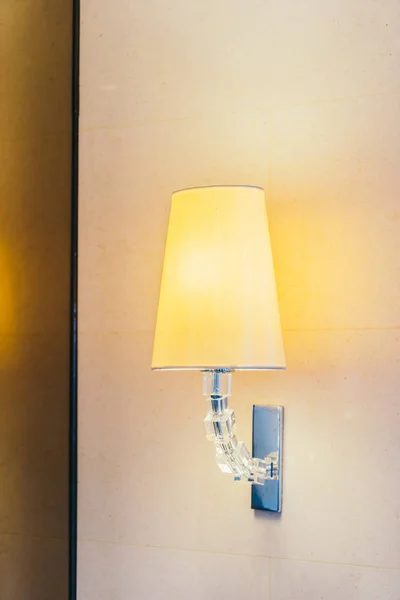 Электрическая Лампа Стене Украшения Интерьера Комнаты — стоковое фото