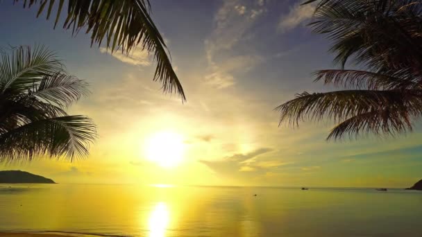 Imagens Tranquilas Belo Mar Ondulado — Vídeo de Stock