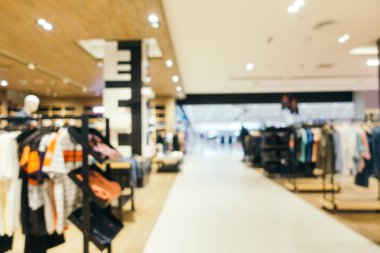 Soyut bulanıklık ve alışveriş merkezinde, ufuk alışveriş merkezi