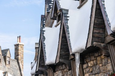 Osaka, Japonya - 12 Kasım 2018: güzel eğlence cazibe