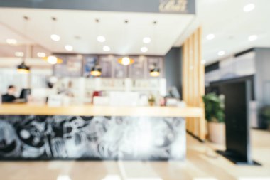 Otel restoranında yemek kahvaltı büfesi bulanıklık