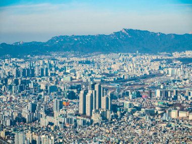 Seul 'de güzel bir mimari bina.