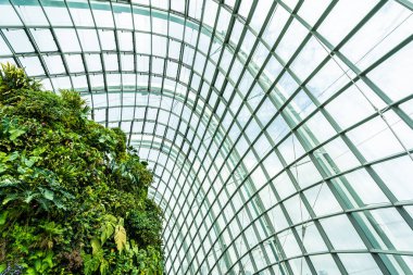 Çiçek kubbe Bahçesi ve greenhous bina güzel mimari