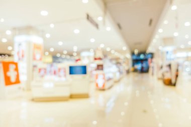 Soyut bulanıklık ve alışveriş merkezinde, ufuk alışveriş merkezi
