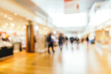 Soyut bulanıklık ve Havaalanı terminal yolcu için trans defocused