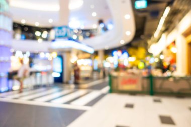 Soyut bulanıklık ve ufuk alışveriş ve perakende iç