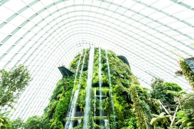 Çiçek kubbe Bahçesi ve greenhous bina güzel mimari