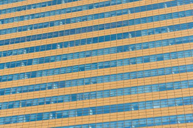 Güzel mimari ofis binası ile cam pencere dokular dış arka planı için