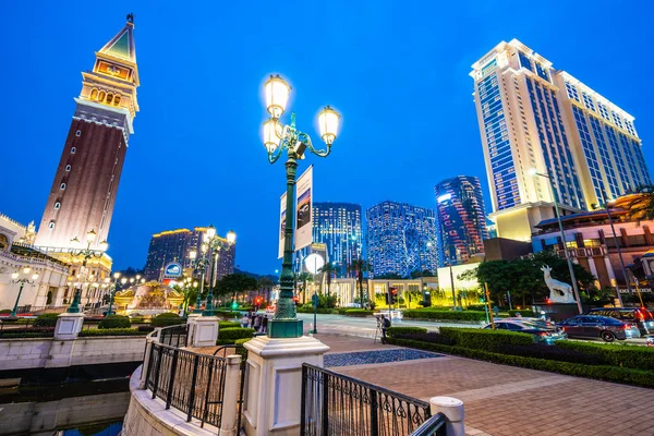 Prachtige Architectuur Gebouw Van Venetiaanse Andere Hotel Resort Casino Macau — Stockfoto