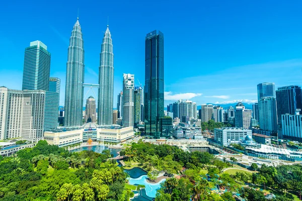 Prachtige Architectuur Bouwen Buitenkant Kuala Lumpur Stad Maleisië Reizen — Stockfoto