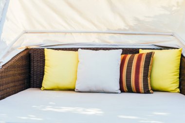 Kanepe dekorasyon iç lüks oda rahat yastık