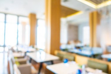 Soyut bulanıklık ve ufuk kafe ve Restoran iç arka planı için