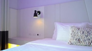 otel yatak odası lüks iç görüntüleri