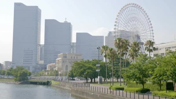 Escénicas Imágenes Moderna Megalópolis Ciudad Asiática — Vídeo de stock