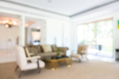 Soyut bulanıklık ve ufuk otel lobi ve salon iç arka planı için