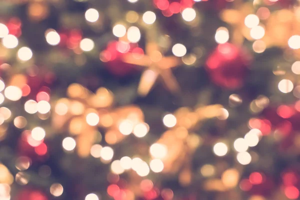 抽象的なぼかし 背景のボケ味の多重クリスマス ライト — ストック写真