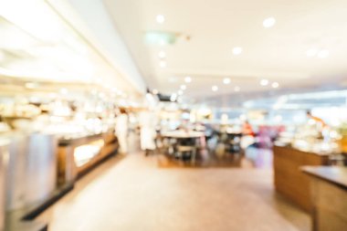 Otel restoranında yemek kahvaltı büfesi bulanıklık