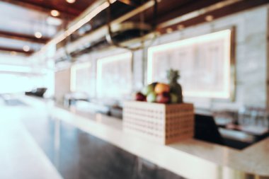 Soyut bulanıklık ve ufuk kahve dükkanı kafe ve Restoran Inte